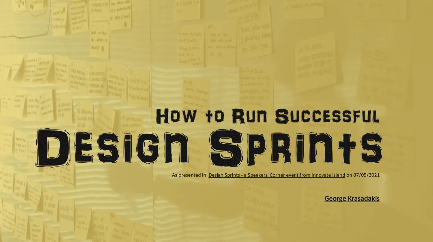 Download this detailed guide on when and how to run a Design Sprint